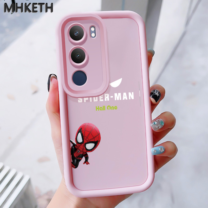 MHKEID เคสสำหรับ VIVO Y19s Y29 5G เคสโทรศัพท์การ์ตูนสไปเดอร์แมนซิลิโคนกันกระแทก ราคา ถูกที่สุด ดีลบีเคเค แกลเลอรีภาพที่ 2