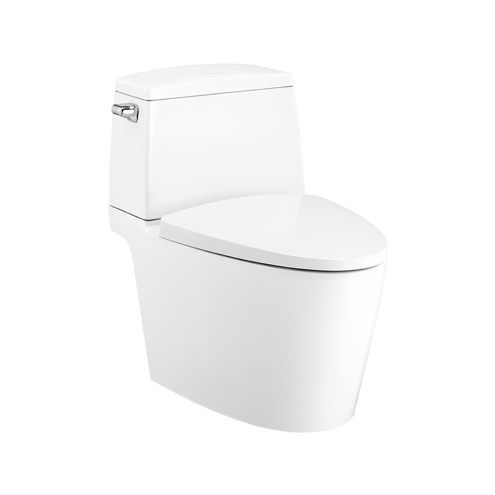 [สินค้าไม่รวมติดตั้ง] COTTO สุขภัณฑ์ 2 ชิ้น  C13537 4.8L สีขาว