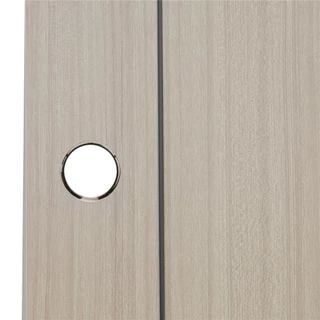 AZLE ประตูห้องน้ำ UPVC GROOVE P3 เกล็ดล่าง 70X200 ซม. สีบีช เจาะลูกบิด จัดส่งโดย HomePro