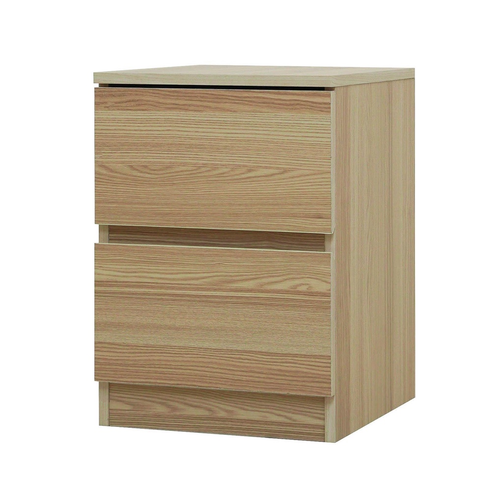 ตู้ 2 ลิ้นชัก KASSA ขนาด 35 x 39 x 49 ซม. สีไวท์เมเปิล