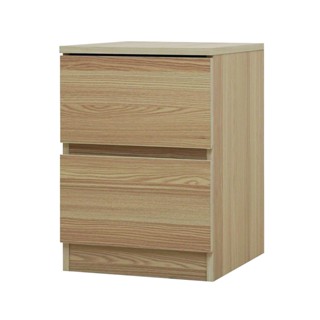 ตู้ 2 ลิ้นชัก KASSA ขนาด 35 x 39 x 49 ซม. สีไวท์เมเปิล