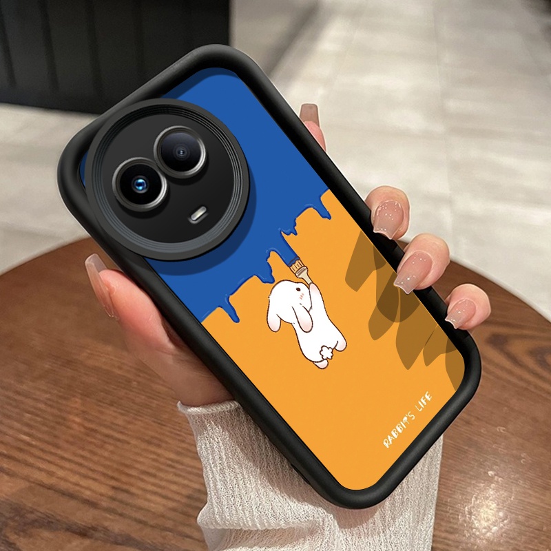 เคสสำหรับ Realme 11 4G 11 5G 11X 5G C67 5G V50s 5G Narzo 60X 5G เคสโทรศัพท์กระต่าย