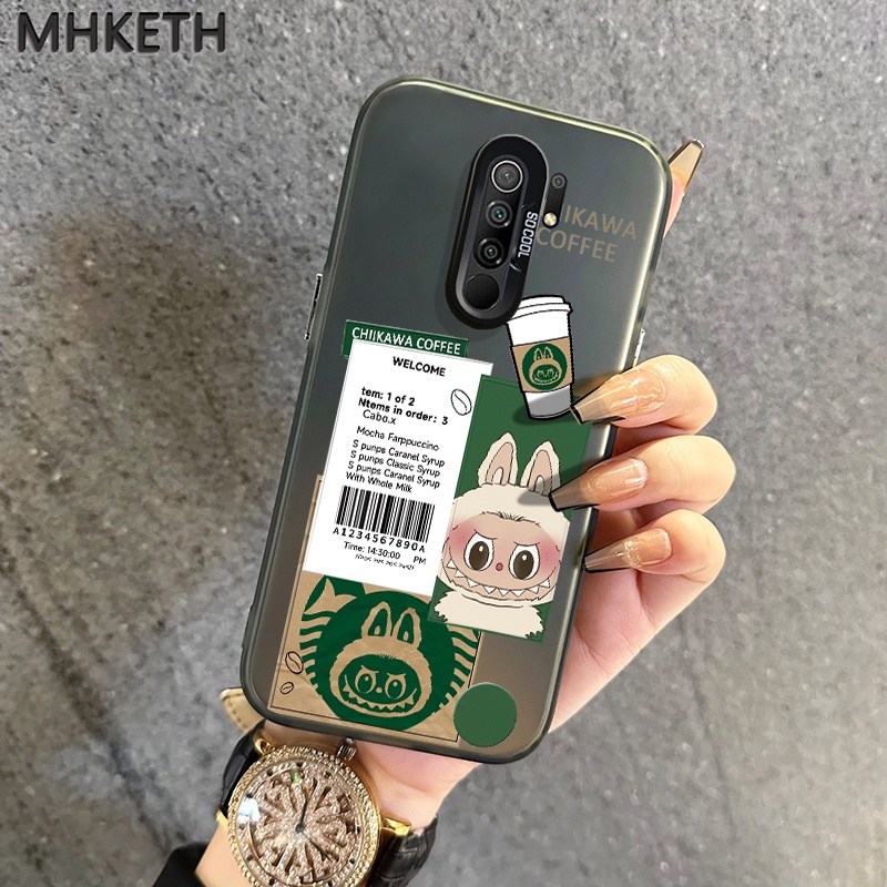 เคสสำหรับ Xiaomi Redmi 9 Prime 9A 9T 9C NFC 10A POCO C3 C33 M2 เคสป้องกันโทรศัพท์ตกลายกาแฟชานม