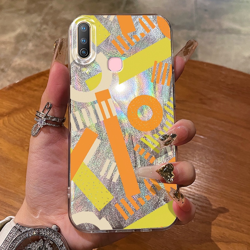 เคสสำหรับ VIVO Y12 Y12i Y15 Y17 Y3 Y3s Y17s Y36i G2 Y28 5G เคสโทรศัพท์สัญลักษณ์บุคลิกภาพ