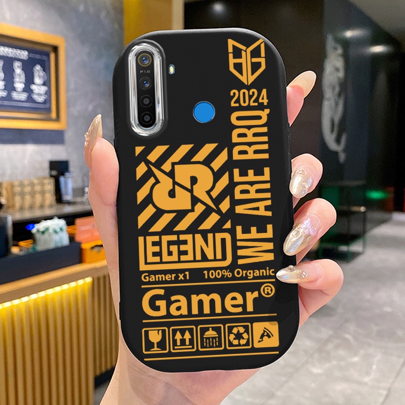 เคสสำหรับ Realme 5 5i 5s 6i C3 C3i 8 5G 8S 5G Q3 Q3i V13 5G Narzo 30 5G เคสโทรศัพท์นักเล่นเกมกันกระแ