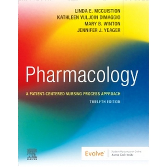 Chulabook|c321|หนังสือ|PHARMACOLOGY: A PATIENT-CENTERED NURSING PROCESS APPROACH