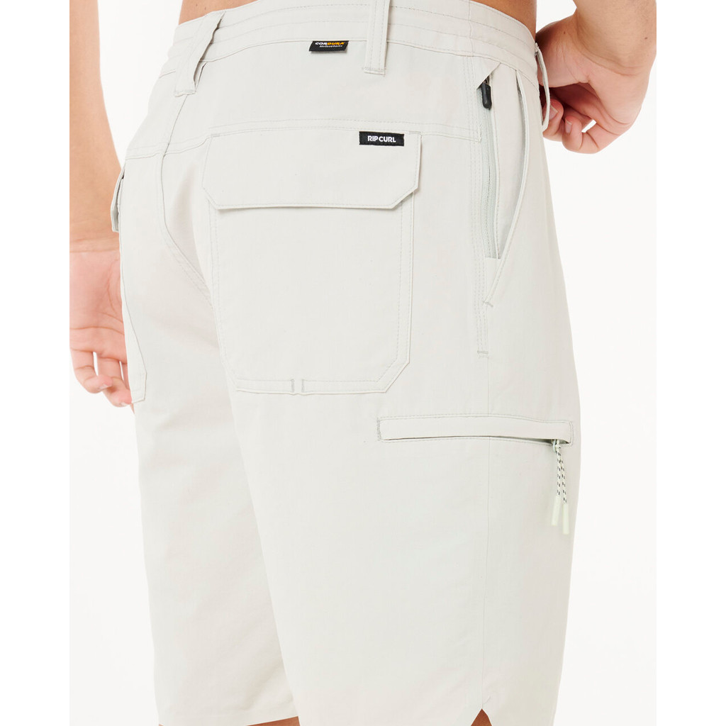 RIPCURL กางเกงขาสั้น ลำลองผู้ชายสีขาว 02XMWS BOARDWALK GLOBAL ENTRY W25 — صورة 5