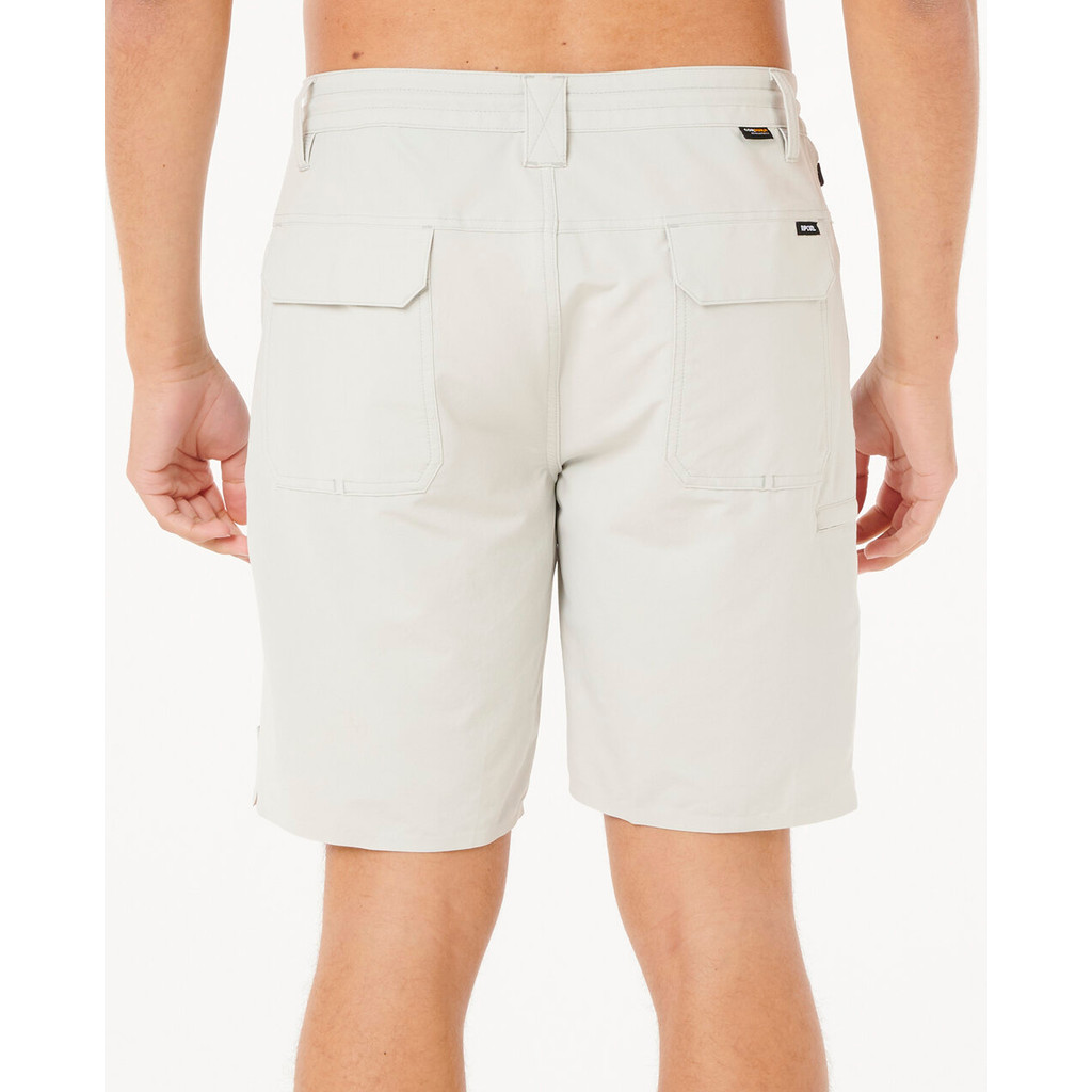 RIPCURL กางเกงขาสั้น ลำลองผู้ชายสีขาว 02XMWS BOARDWALK GLOBAL ENTRY W25 — صورة 3