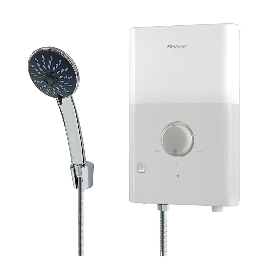 SHARP เครื่องทำน้ำอุ่น WH-MD135 3500 วัตต์ สีขาว จัดส่งโดย HomePro