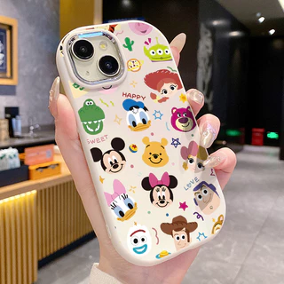 MHKETH เคสสำหรับ iPhone 6 Plus 6s Plus 7 Plus 8 Plus X Xs Max Xr 11 Pro Max เคสโทรศัพท์ลายการ์ตูนดิสนีย์