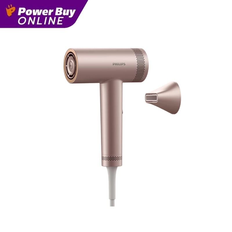Philips 8000 Series ไดร์เป่าผม (1400 วัตต์, สี Rose Champagne) รุ่น BHD837/00