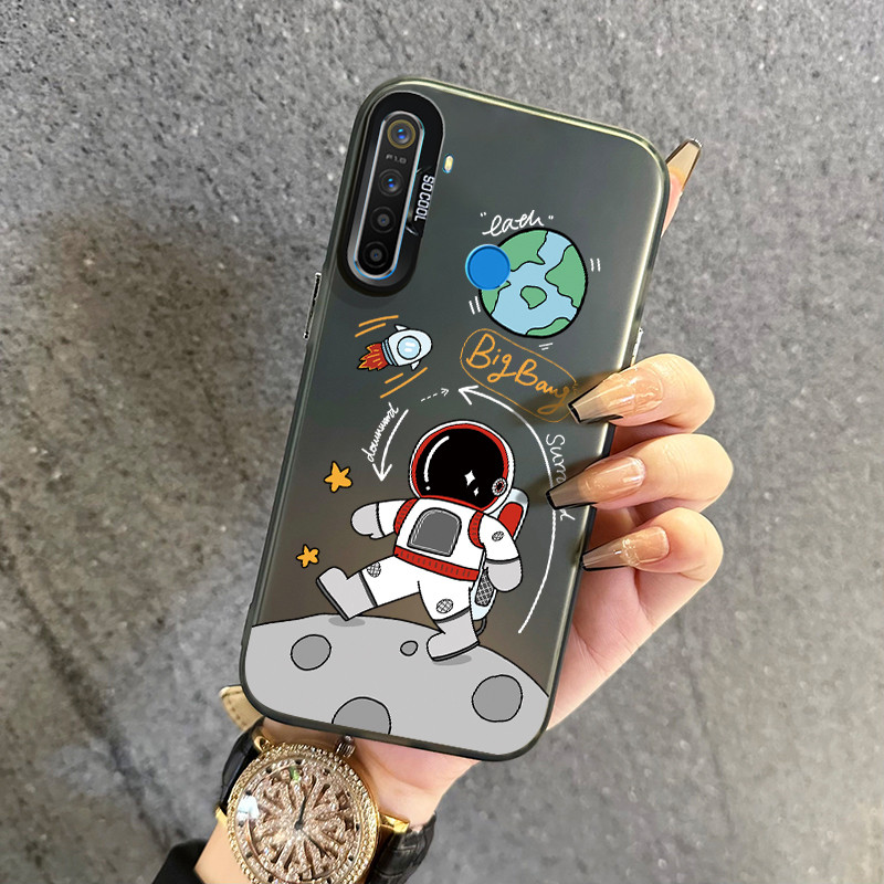 เคสสำหรับ Realme 5 5i 5s 6i C3 C3i เคสโทรศัพท์นักบินอวกาศ