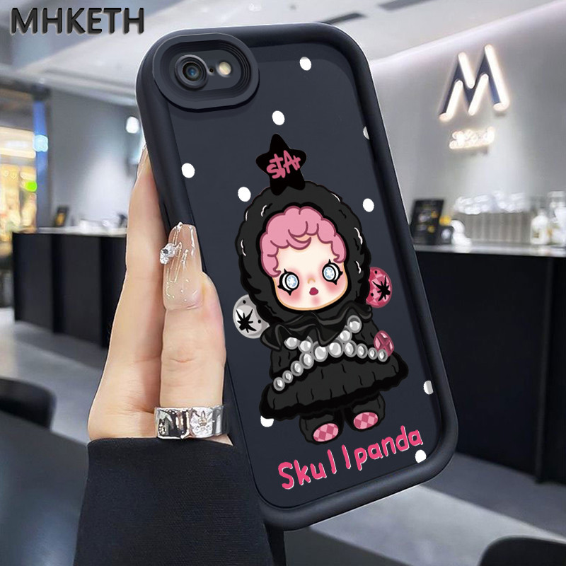 MHKETH เคสสำหรับ iPhone 6 Plus 6s Plus 7 Plus 8 Plus SE 2020 X Xr Xs Max เคสโทรศัพท์ออกแบบอะนิเมะแฟชั่นอินเทรนด์