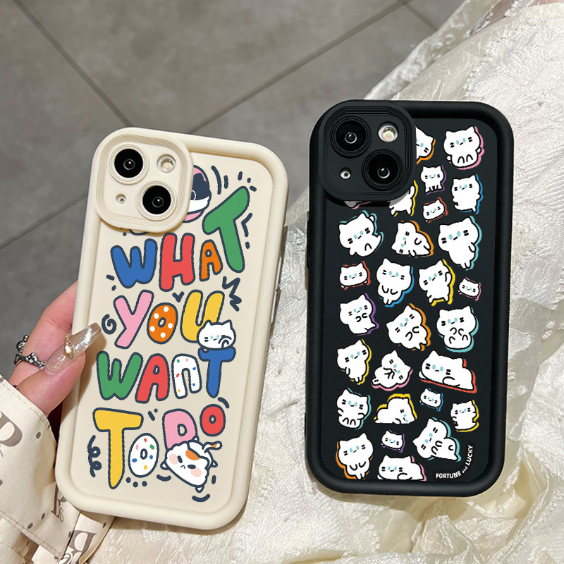 MHKETH เคสสำหรับ Samsung Galaxy A52 5G A52s A50 A50s A30s A73 5G เคสโทรศัพท์มีลายการ์ตูนสัตว์เล็ก - รูปที่ 7
