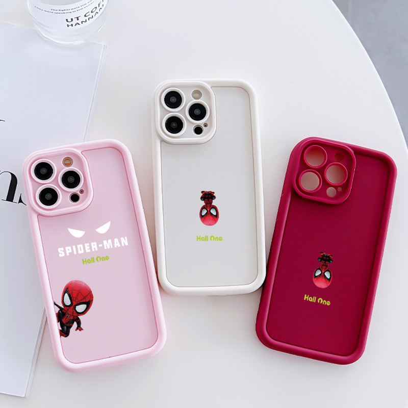 MHKEID เคสสำหรับ Xiaomi Redmi 9c NFC 10A POCO C31 เคสโทรศัพท์การ์ตูนสไปเดอร์แมนซิลิโคนกันกระแทก - รูปที่ 3