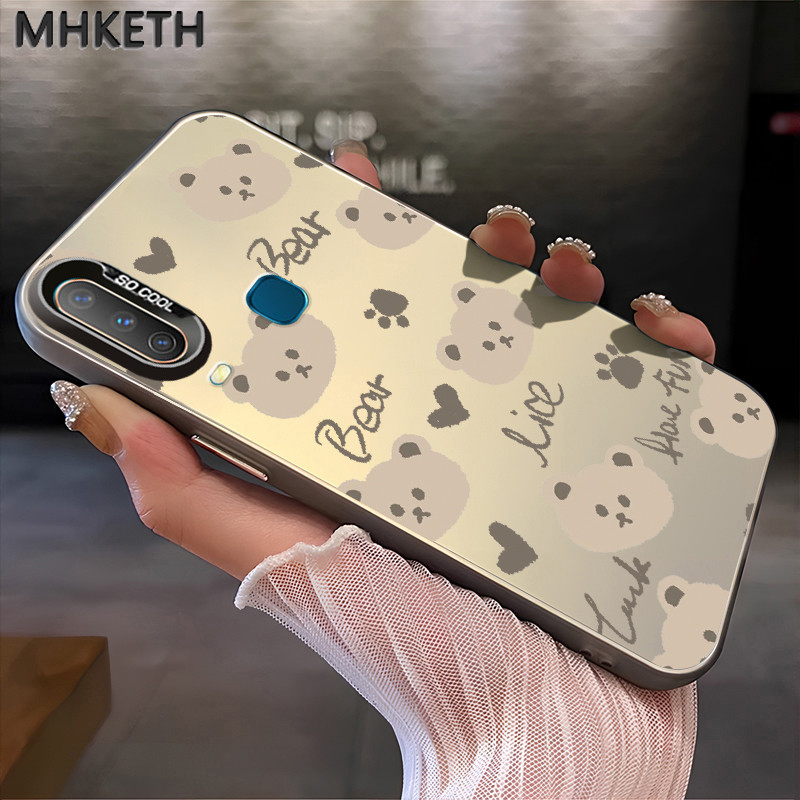MHKETH เคสสำหรับ VIVO Y17 Y17s Y15 Y15s Y15a Y15c Y12 Y12i Y3 Y3s Y16 Y01 Y35 5G Y56 5G Y36i 5G G2 5G เคสโทรศัพท์น่ารัก – โปรปัง