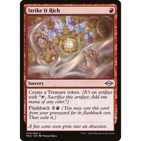 [Modern Horizons 2] - [MH2] - (U) -[Strike It Rich] -  [2021]
