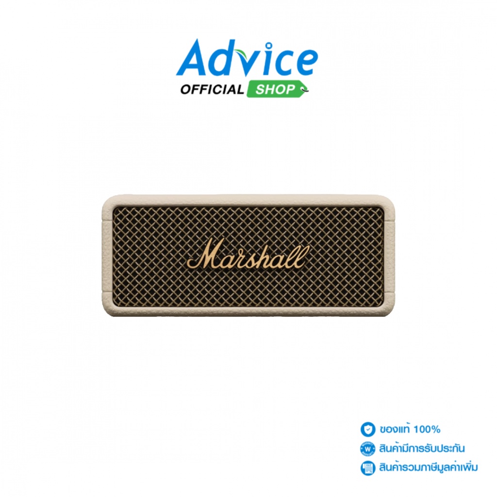 (1.0) ลำโพง MARSHALL (Emberton III) BLUETOOTH Cream (1006712) - A0162013