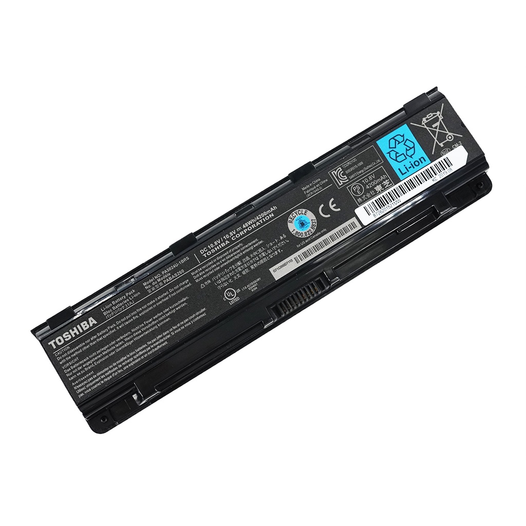 BATTERY-NOTEBOOK แบตเตอรี่โน๊ตบุ๊ค (แท้) PA5024U TOSHIBA Satellite C800 C840 L800 L830 L840 L840D M800 M840 P855