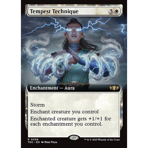[Tarkir: Dragonstorm Commander] - [TDC] - (R) -[Tempest Technique] -  [2025]