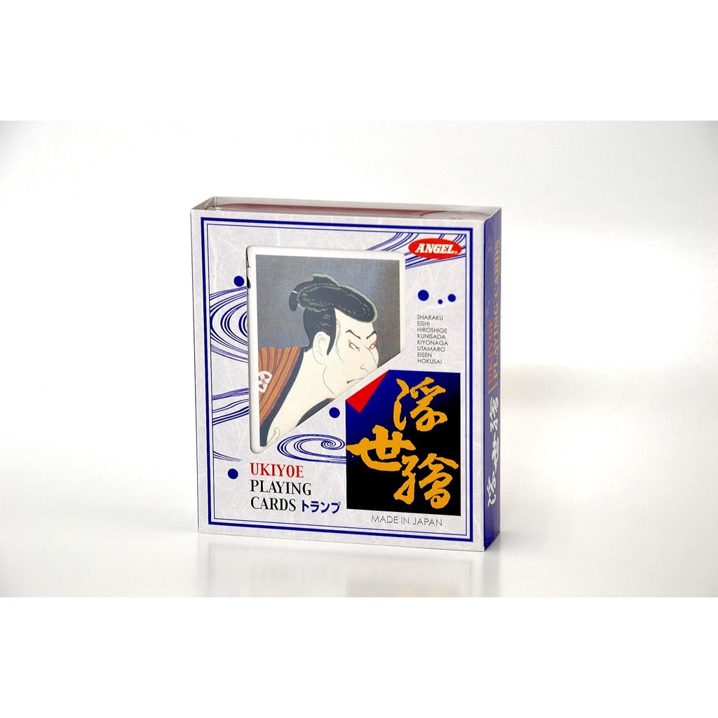 Angel Playing Cards Ukiyoe Playing Cards Paper Bridge Size 54 Ukiyoe Patterns Plastic Case Made in J