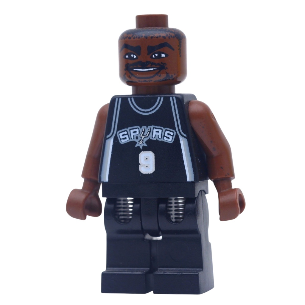 ( Ploybrick Minifigure ของแท้ ) NBA Tony Parker San Antonio Spurs#9 Sport Town & City