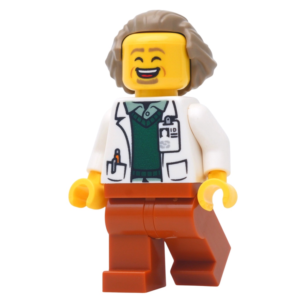 ( Ploybrick Minifigure ของแท้ ) Dr. Barnaby Wylde Town & City