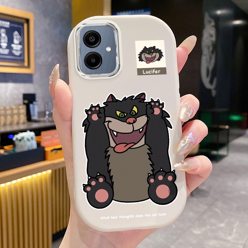 เคสสำหรับ Samsung A05 F05 M05 A05s เคสโทรศัพท์แมวกันกระแทก