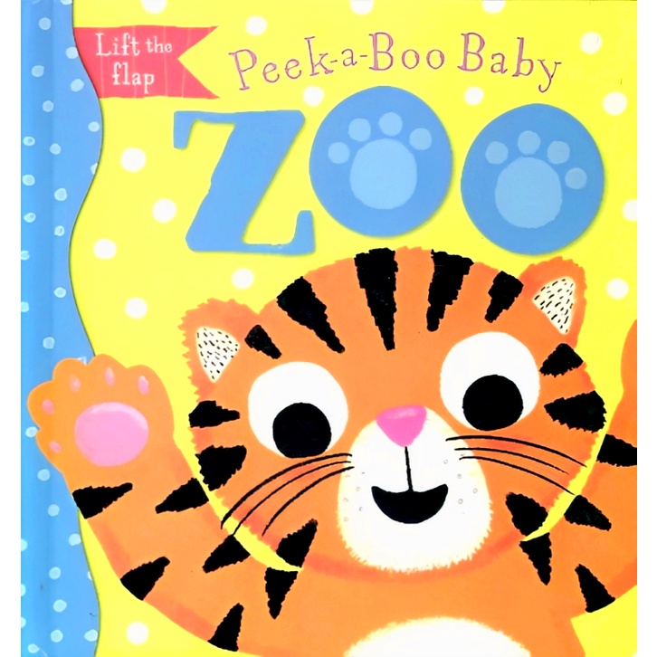 BBW หนังสือเด็ก Zoo Lift The Plap (Peek-A-Boo Baby) ISBN: 9781645173083