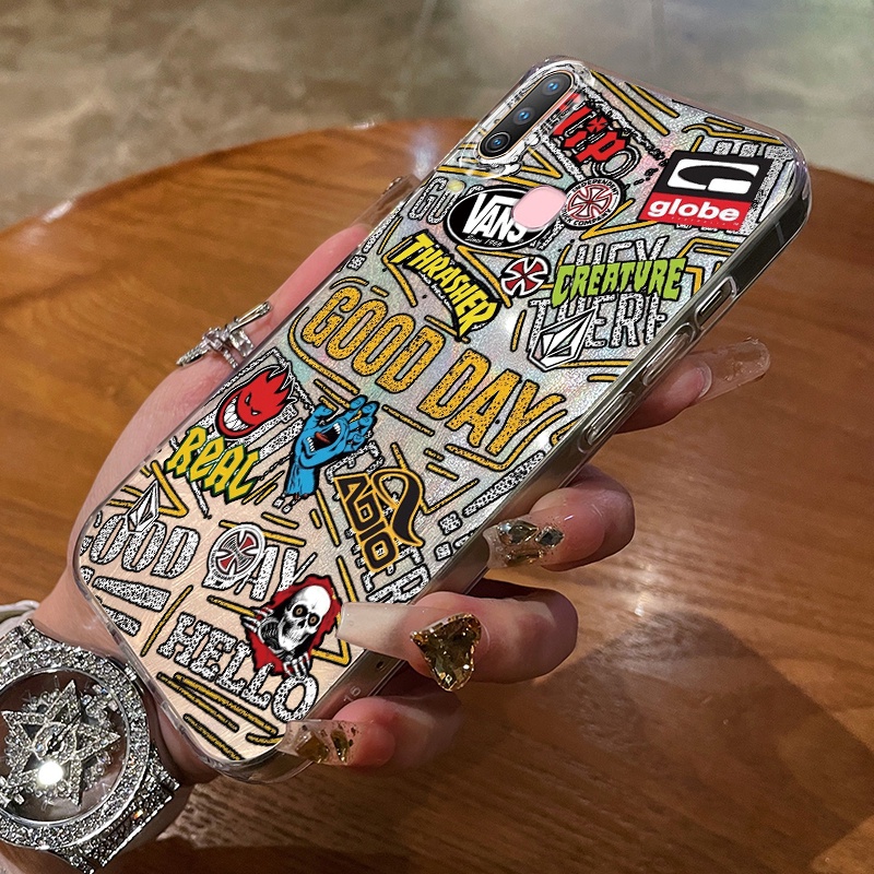 เคสสำหรับ VIVO Y12 Y12i Y15 Y17 Y3 Y3s Y17s Y36i G2 Y28 5G เคสโทรศัพท์เพชรแฟชั่น