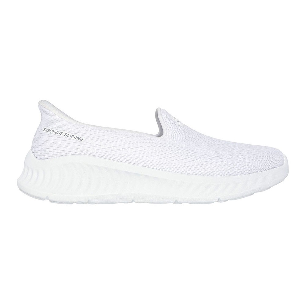 Skechers สเก็ตเชอร์ส รองเท้าผู้หญิง Women Slip-ins GoWalk Now Ivy Walking Shoes - 125644-WHT Air-Cooled Goga Mat