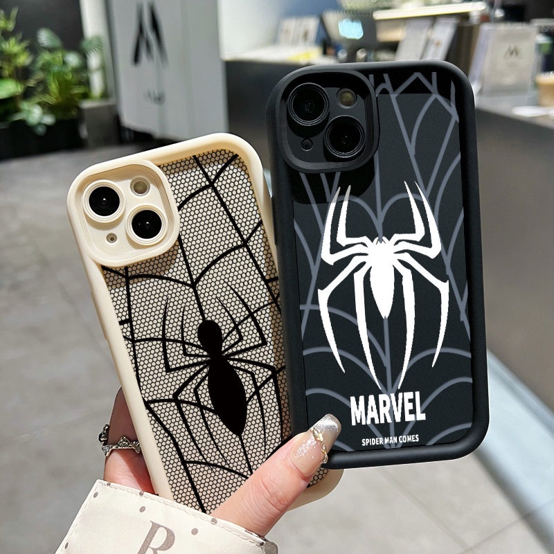 MHKETH เคสสำหรับ OPPO A36 A76 A96 A5 2020 A9 2020 เคสสไปเดอร์แมนเคสโทรศัพท์มีลาย - รูปที่ 4