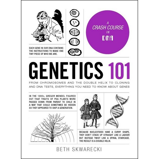GENETICS 101: FROM CHROMOSOMES AND THE DOUBLE HELIX TO CLONING AND DNA TEST (9781507207642) c321 crm