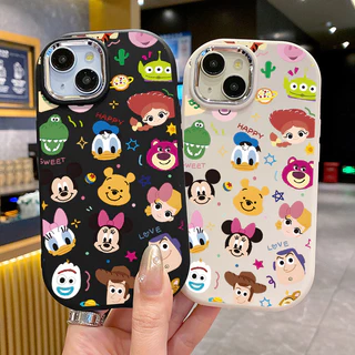MHKETH เคสสำหรับ iPhone 6 Plus 6s Plus 7 Plus 8 Plus X Xs Max Xr 11 Pro Max เคสโทรศัพท์ลายการ์ตูนดิสนีย์
