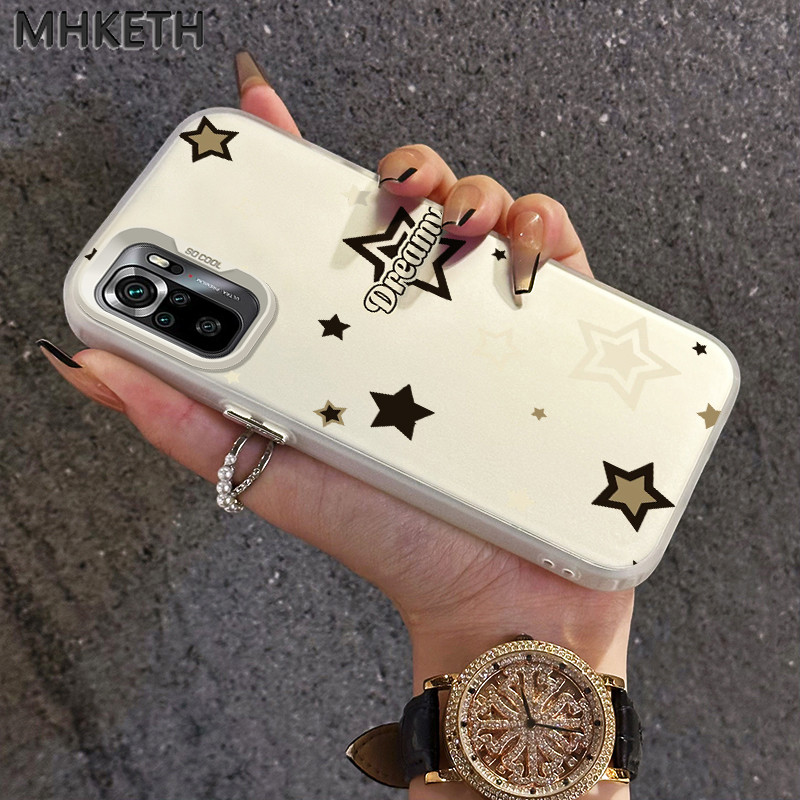 MHKETH เคสสำหรับ Xiaomi Redmi Note 10 Note 10s Note 10 Pro Note 9 Note 8 Note 8T POCO M5s เคสโทรศัพท์