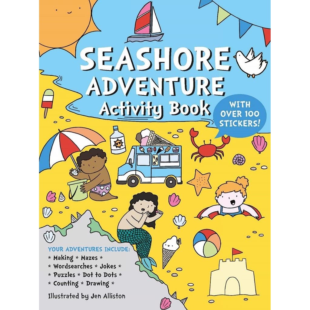 หนังสืออังกฤษใหม่ Seashore Adventure Activity Book (Adventure Activity Book) [Paperback]