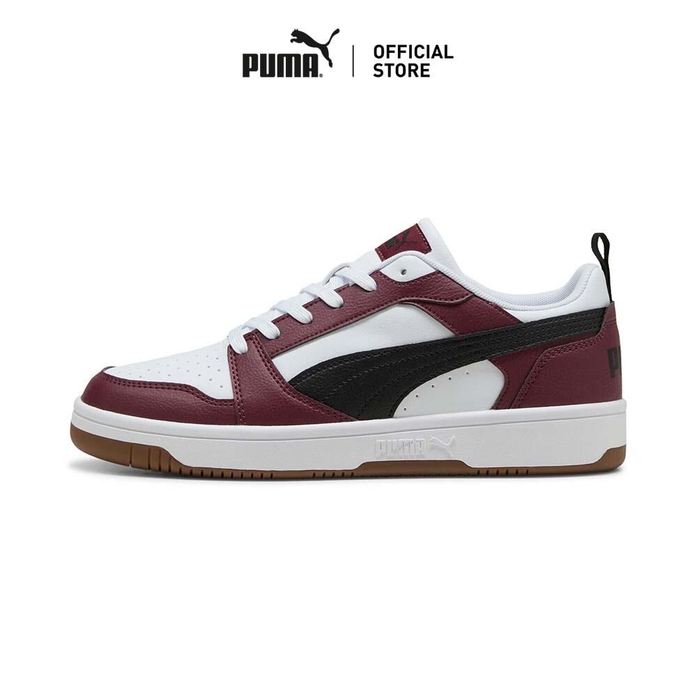 PUMA Rebound V6 Low Sneakers รองเท้าผ้าใบ Rebound V6 Black - Ruby - 39232854