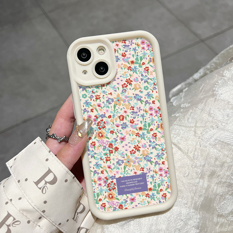 MHKETH เคสสำหรับ OPPO A52 A72 A92 A74 A95 F19 F19s เคสโทรศัพท์มีลายดอกไม้ส่วนบุคคล - รูปที่ 6