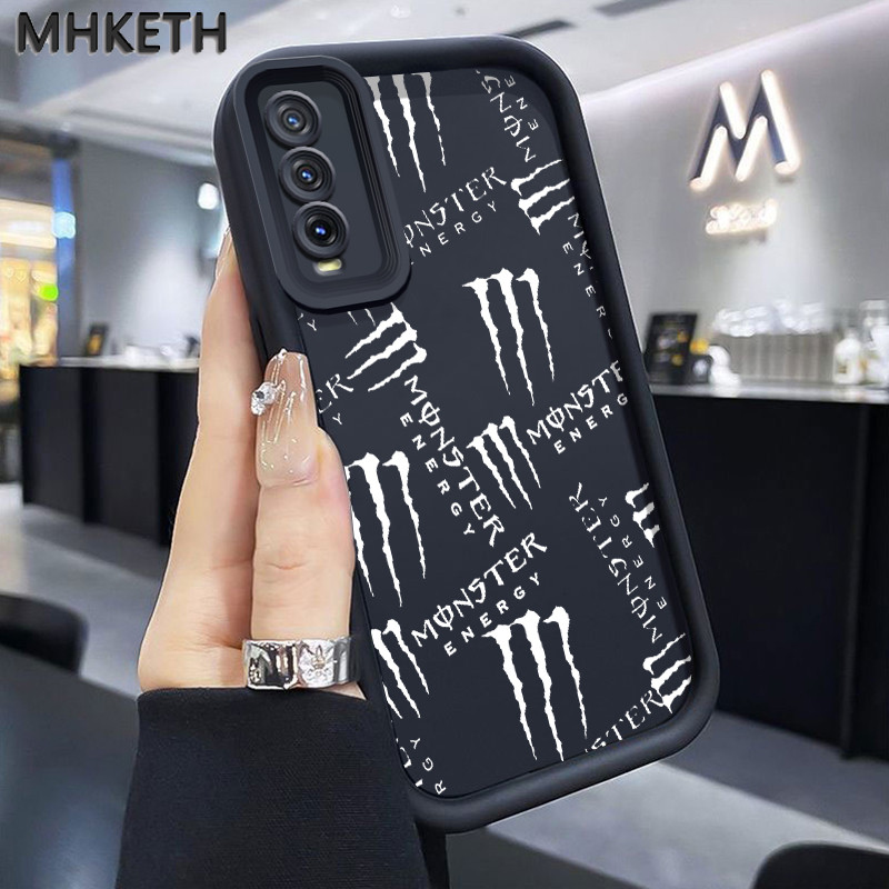 MHKETH เคสสำหรับ VIVO Y20 Y20s Y20i Y20T Y12s Y12a Y30G Y11s เคสโทรศัพท์มีลายกรงเล็บอินเทรนด์