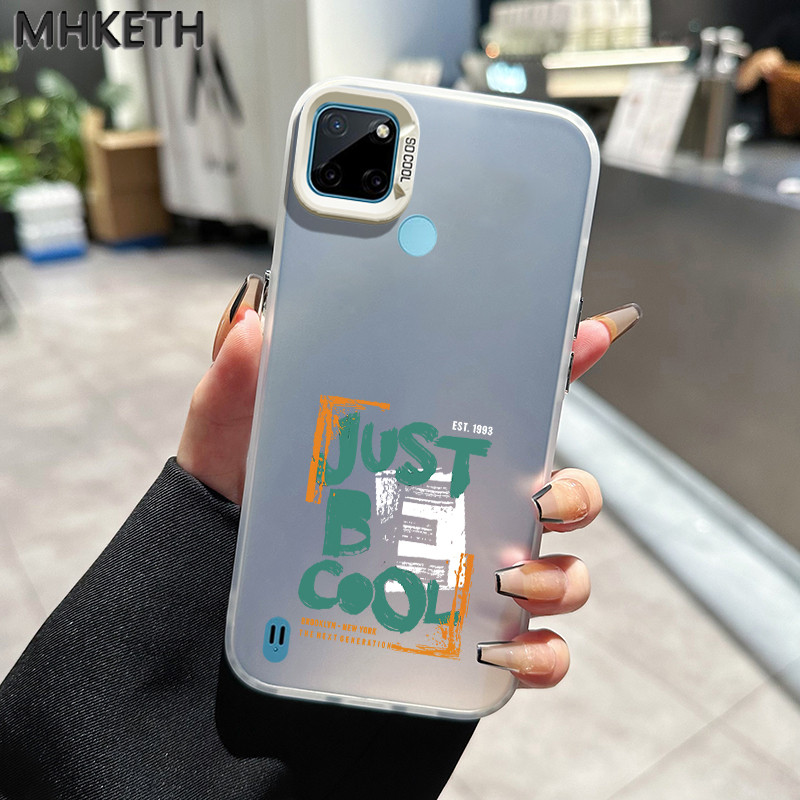 MHKETH เคสสำหรับ Realme C21Y C25Y C21 C12 C25 C25s C15 C11 2020 Narzo 20 30A 50A เคสโทรศัพท์สุดเท่ห์