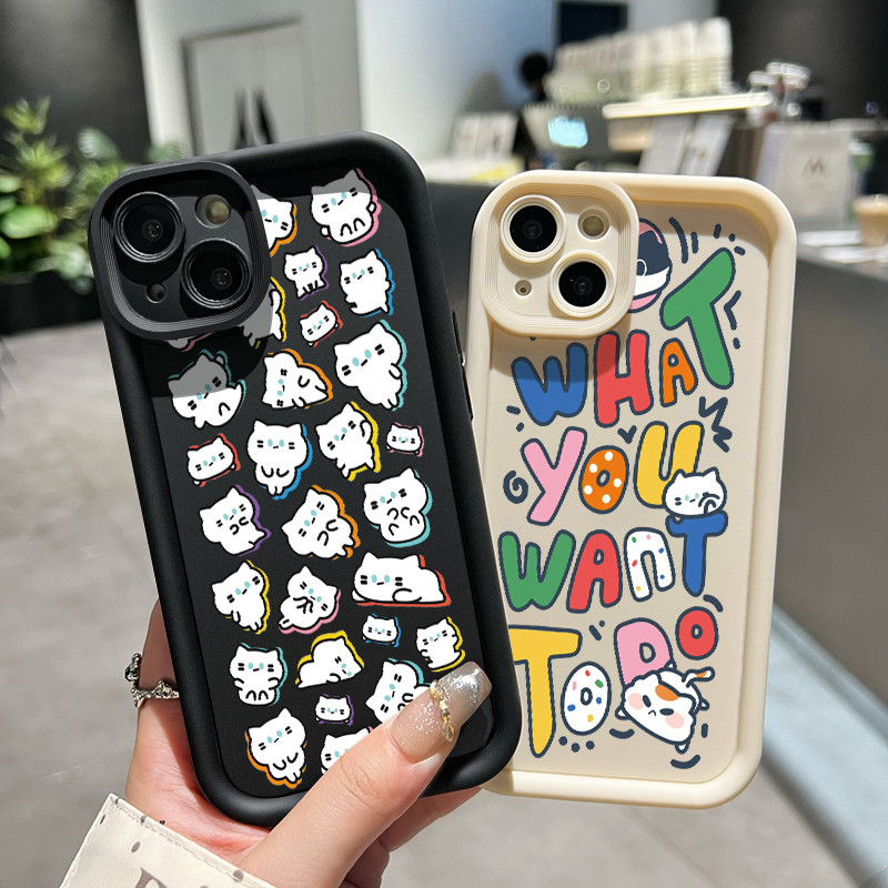 MHKETH เคสสำหรับ Samsung Galaxy A52 5G A52s A50 A50s A30s A73 5G เคสโทรศัพท์มีลายการ์ตูนสัตว์เล็ก - รูปที่ 5