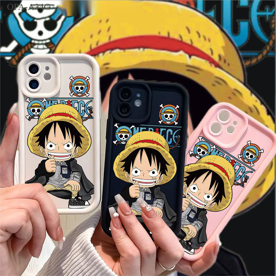 เคส For OPPO A3 A3X A60 Reno 7Z 12 12F 13 13F Pro 4G 5G เคสออปโป้ Silicone เคสนิ่ม เคสซิลิโคน สีชมพู สีดำ สีขาว Case JGS