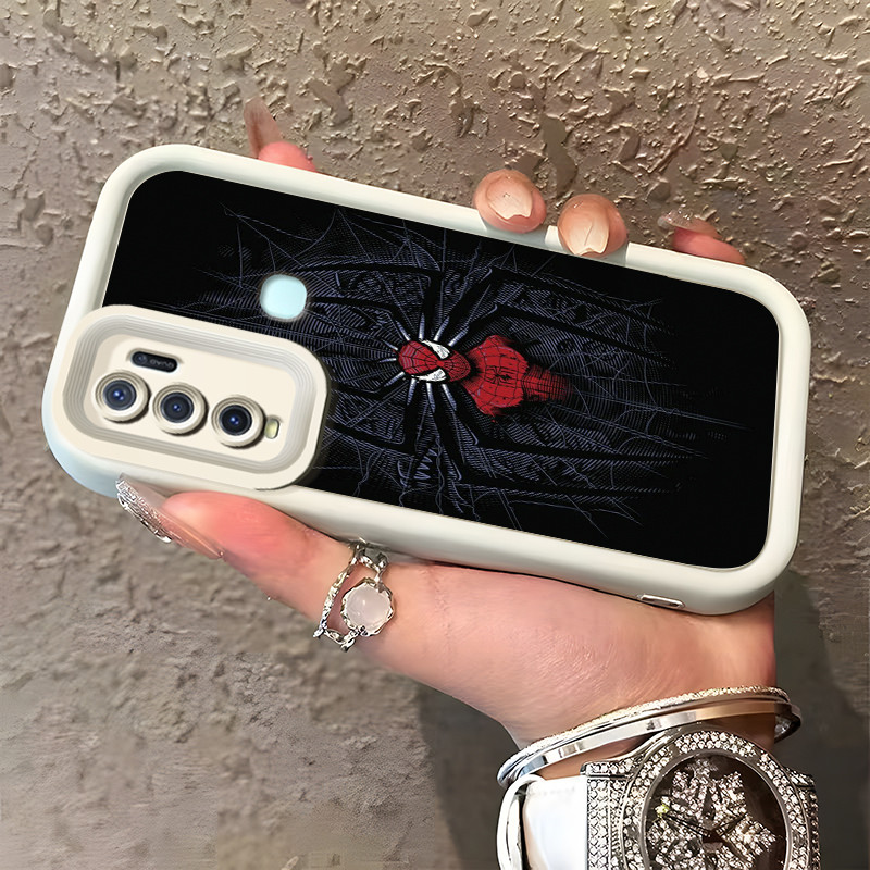 เคสสำหรับ VIVO Y50 Y30 Y30i Y51 2020 Y51A 2020 Y31 2020 Y53s Y33 เคสโทรศัพท์แมงมุมกันกระแทก ราคา ถูกที่สุด ดีลบีเคเค แกลเลอรีภาพที่ 2