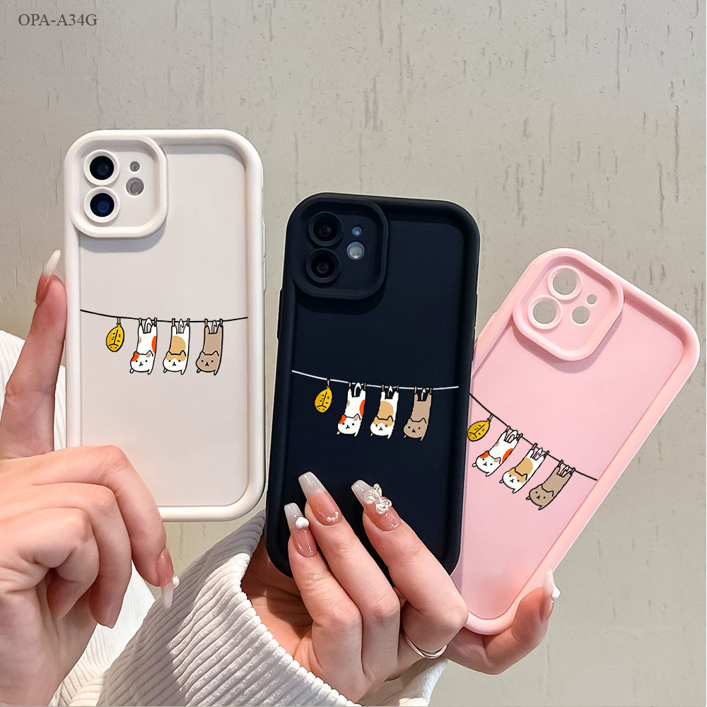 OPPO A3 A3X A60 Reno 7Z 12 12F 13 13F Pro 4G 5G เคสออปโป้ JT