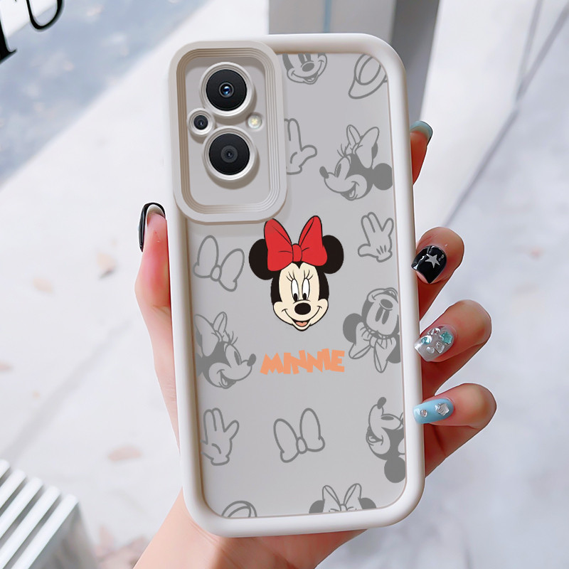 เคสสำหรับ OPPO Reno 7Z 5G 8Z 5G 7 Lite 5G 8 Lite 5G เคสโทรศัพท์หนูซิลิโคนกันกระแทก
