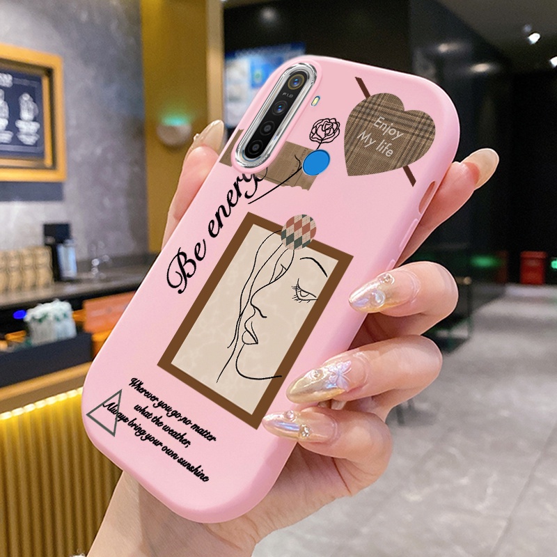เคสสำหรับ Realme 5 5i 5s 6i C3 C3i 8 5G 8S 5G Q3 Q3i V13 5G Narzo 30 5G เคสโทรศัพท์ป้องกันการตก