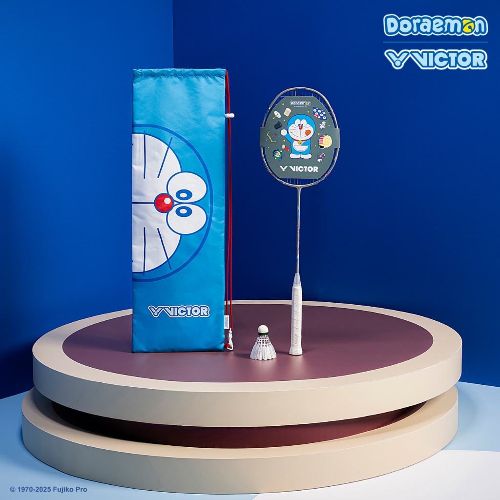 VICTOR ไม้แบดมินตัน รุ่น TK-DRM (VICTOR x DORAEMON) DORAEMON COLLECTION