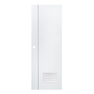 AZLE ประตูห้องน้ำ UPVC GROOVE P2 เกล็ดล่าง 70X200 ซม. สีขาว …