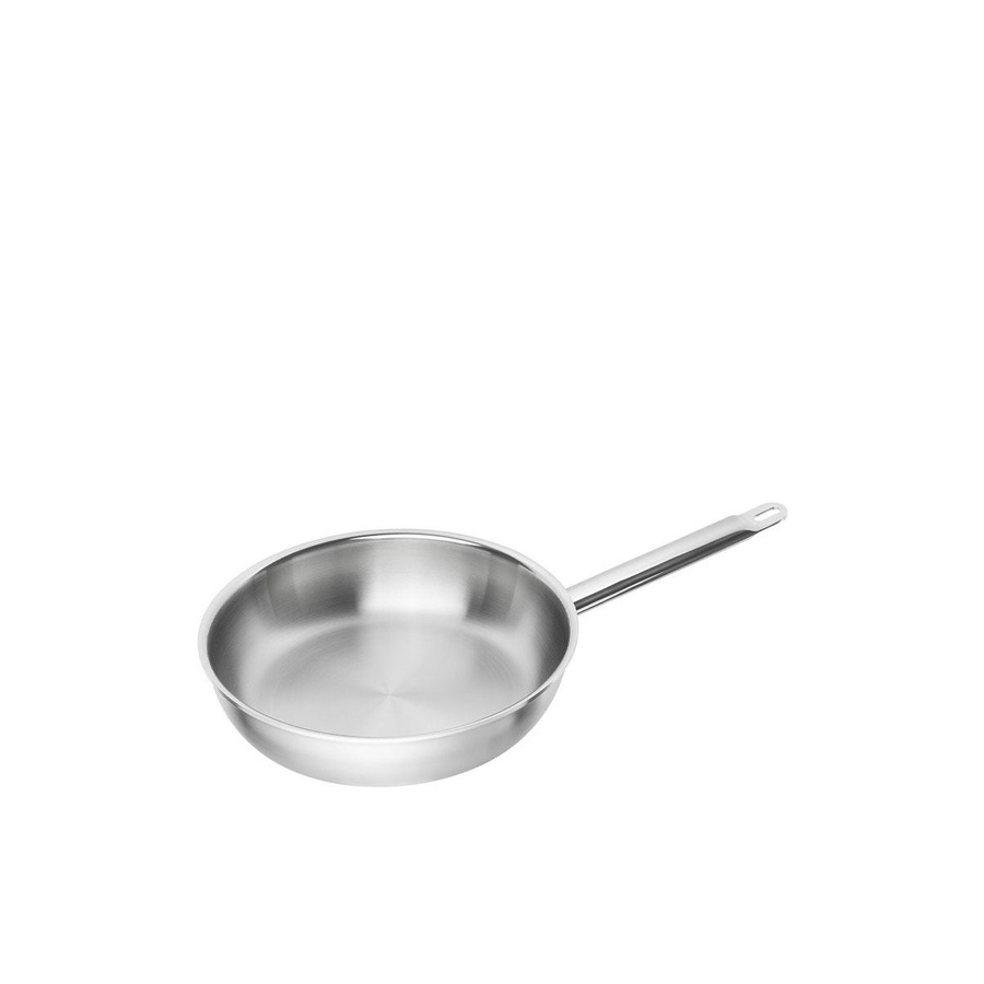 ZWILLING - กระทะสแตนเลส รุ่น Pro กระจายความร้อนดี 28 ซม. N65128280 สีเงิน