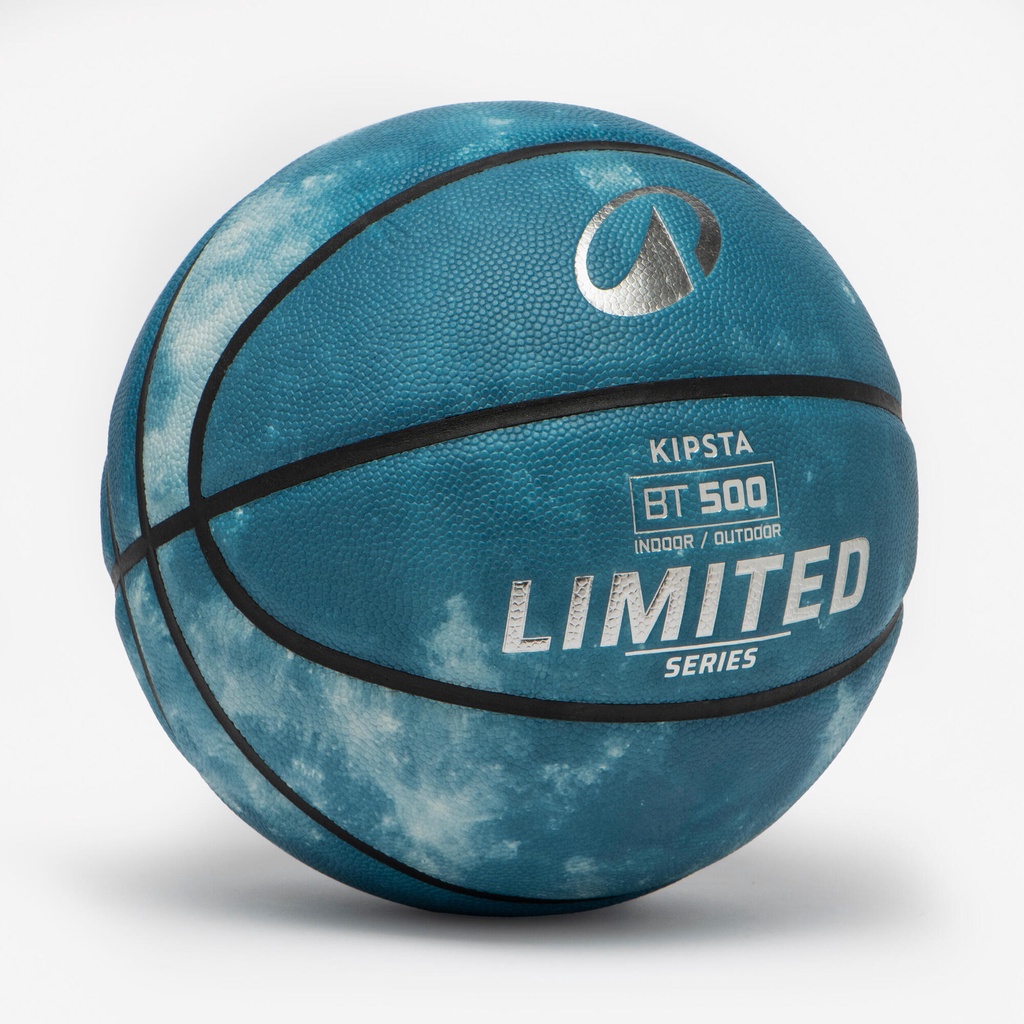 TARMAK | ลูกบาสเก็ตบอลรุ่น BT500 Touch เบอร์ 7 (สีน้ำเงิน) - ฟ้านกยูง | Size 7 Basketball BT500 Touc